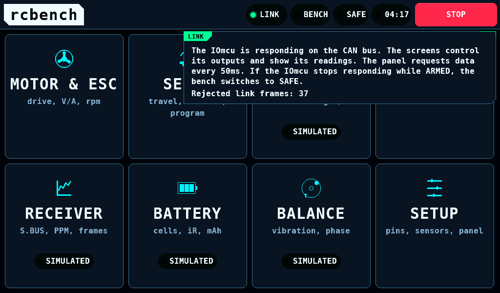 LINK with 37 refused link frames