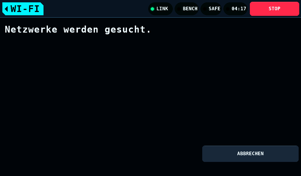 Die Suche läuft