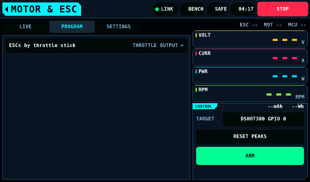 PROGRAM's list