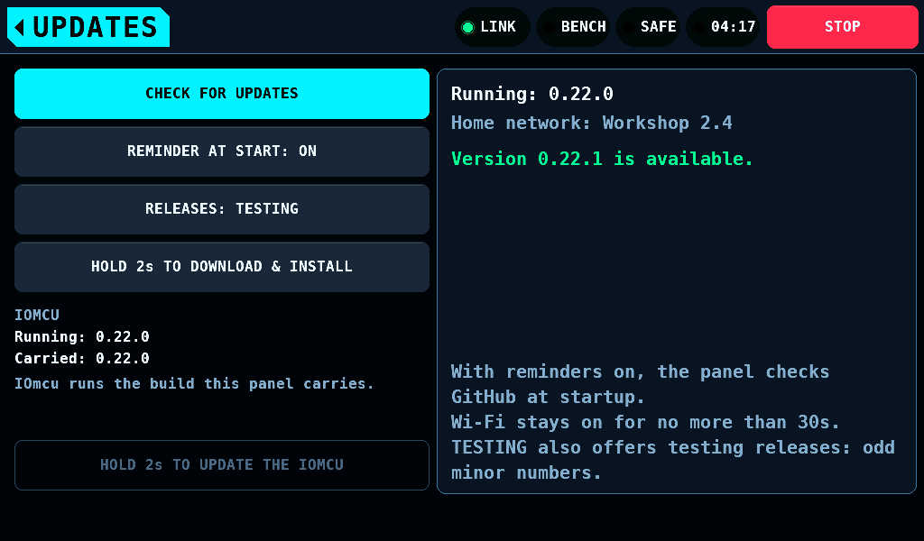 A testing release found with TESTING